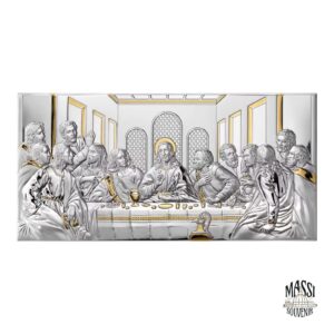 The Last Supper Painting with Gilded Finishes