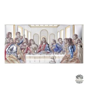 Quadro Ultima Cena Miro Silver