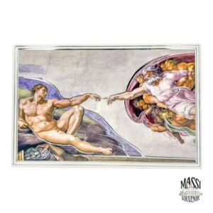 "Creation of Adam" painting